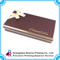 Customized decorative packaging chocolate paper box wholesale